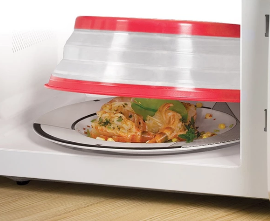 Foldable Microwave Cover